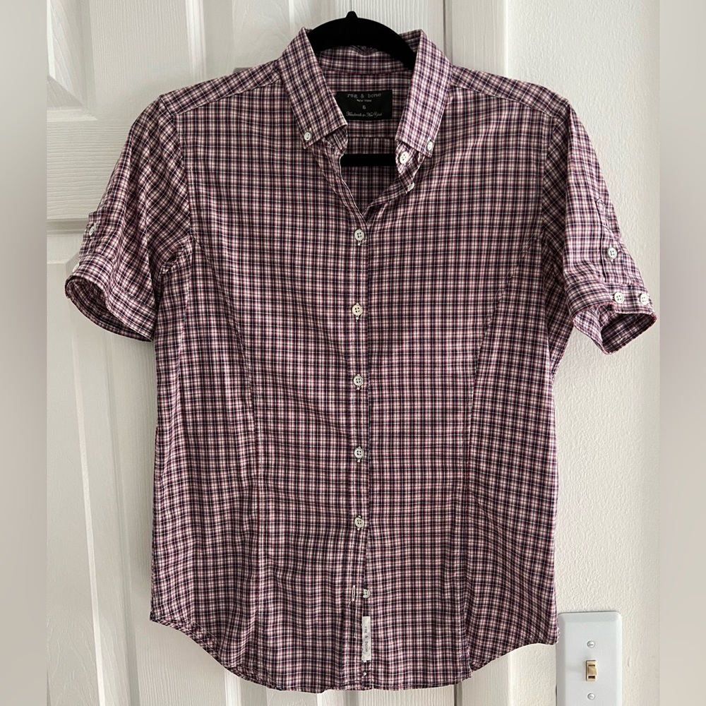 rag & bone Hand Made Shirt. Size 6.